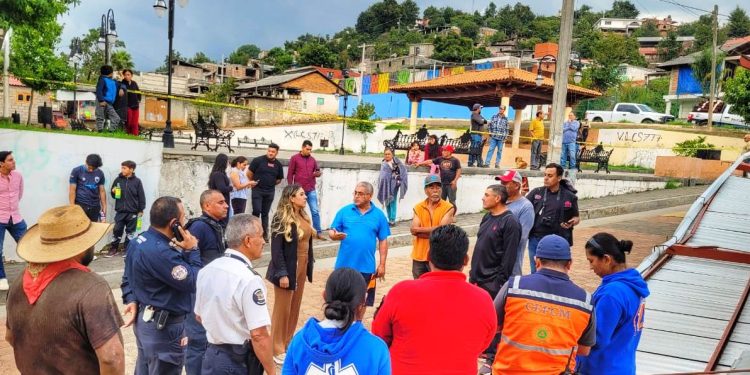 El Gobierno Municipal de Salvador Escalante refuerza acciones en Opopeo tras fenómeno meteorológico