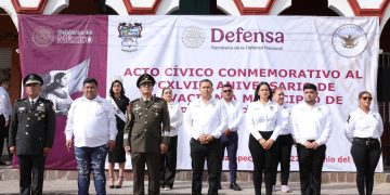 Con orden y civilidad, Tepalcatepec celebra el 148 Aniversario de su elevación a municipio