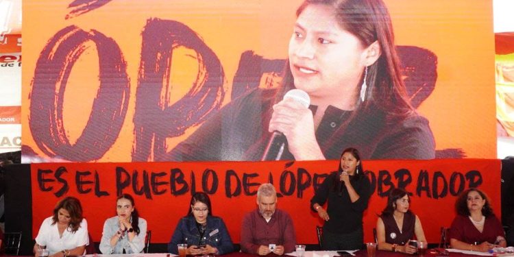 Celeste Ascencio: Fundadoras y fundadores de Morena estamos presentes en Michoacán