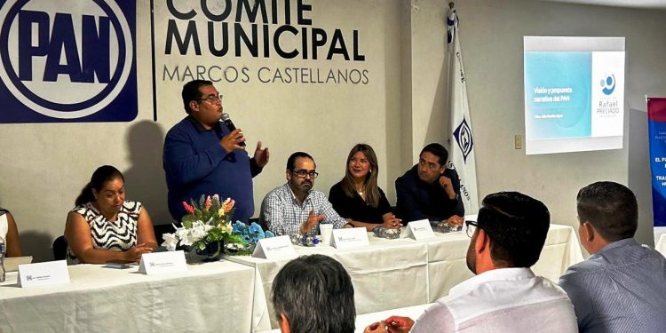 Acción Nacional, el único partido con una visión renovada: Carlos Quintana