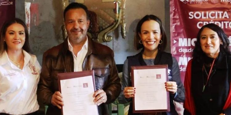 Impulsan Julio Arreola y Sí Financia el desarrollo económico de Pátzcuaro