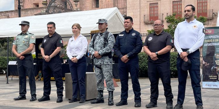 En Morelia, SSP impulsa Estrategia Nacional contra la Extorsión