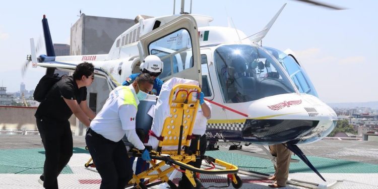 Helicópteros del estado agilizan atención de emergencias: SSP