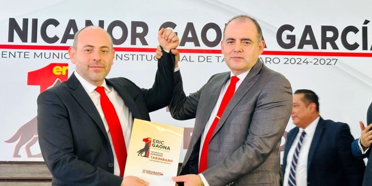 Eric Gaona García rinde su Primer Informe de Gobierno