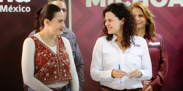 Giulianna Bugarini: “Michoacán se organiza para defender la Cuarta Transformación”