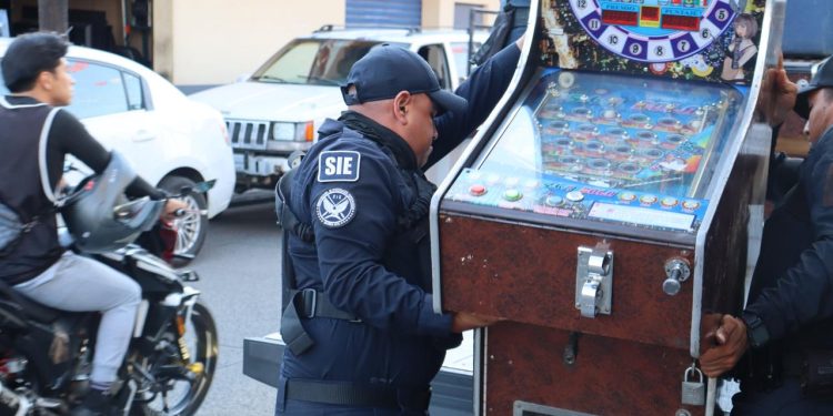 Suman cerca de 3 mil máquinas tragamonedas decomisadas en Michoacán: SSP