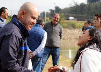 Adolfo Torres encabezó recorrido con encargados del orden en la Presa de Cointzio