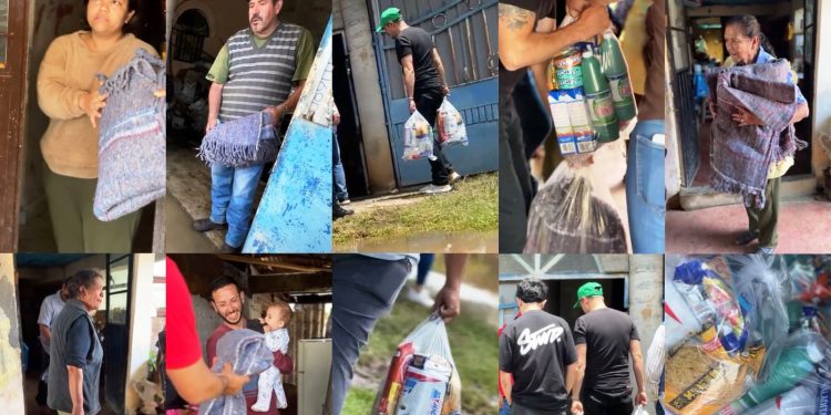 Adriana Campos respalda a familias afectadas por la inundación en Purépero