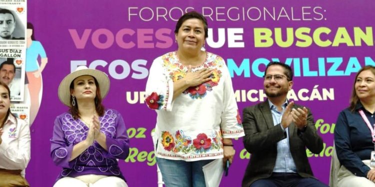 Con foros regionales Belinda Iturbide escucha a la gente para conformar Ley de Búsqueda de Personas Desaparecidas