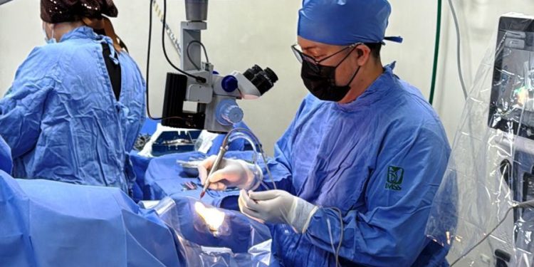 Efectúa IMSS Michoacán Jornada de Oftalmología en HGZ No. 2 en Zacapu acción de la estrategia 2-30-100