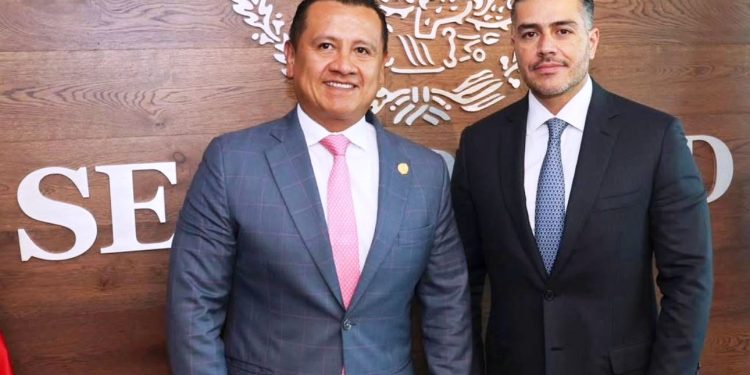 García Harfuch y Torres Piña acuerdan colaboración total en estrategia de seguridad y justicia para Michoacán