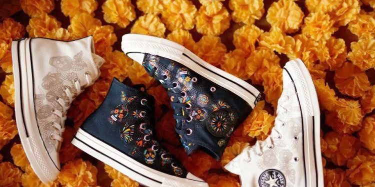Converse rinde homenaje a la Noche de Muertos en su nueva campaña de tenis