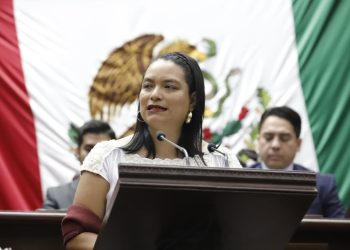 En el IV Informe de Gobierno del Ejecutivo, Eréndira Isauro destaca avances de la administración de Ramírez Bedolla