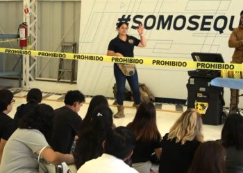 Fiscalía General fortalece formación académica con recorrido guiado dirigido para alumnado de la UMSNH