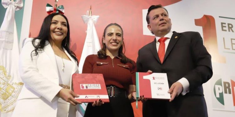 Diputados del Grupo Parlamentario del PRI presentan su Primer Informe Legislativo