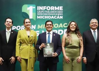 Entrega Grupo Parlamentario del PVEM Primer Informe de actividades legislativas