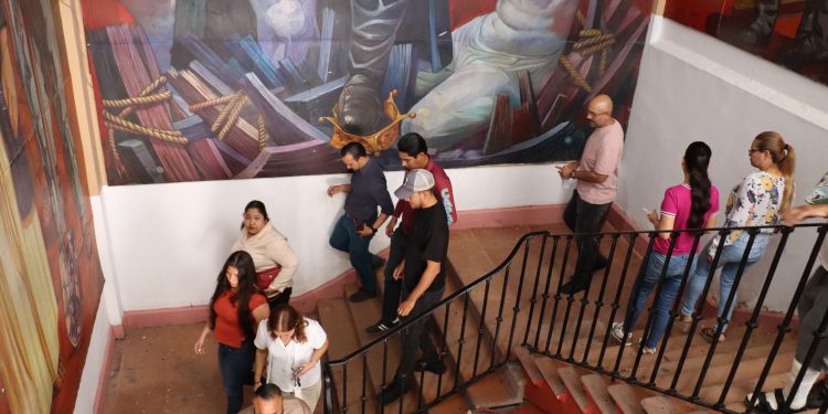 Ayuntamiento de Apatzingán participó en el Simulacro Nacional de Sismo 2025