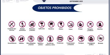 ¡Atención! Estos son los objetos que no podrás ingresar a las fiestas patrias en Morelia: SSP