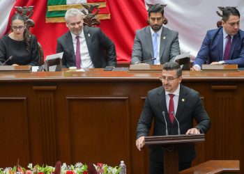 Toño Mendoza reconoce avances en Michoacán durante el 4º Informe del Gobernador Alfredo Ramírez Bedolla