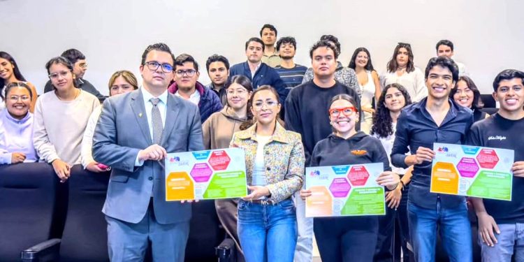 Grecia Aguilar arranca gira universitaria para promover el Parlamento Juvenil Incluyente 2025