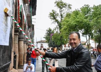 Julio Arreola Encabeza el Inicio de las Fiestas Patrias 2025 en Pátzcuaro