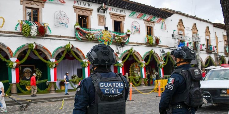 Garantizada la seguridad en las Fiestas Patrias de Pátzcuaro