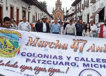 Colonias y Calles Unidas de Pátzcuaro cumple 47 años de gestión, lucha y asesoría en favor de los más vulnerables