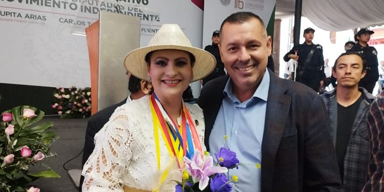 Organizaciones sociales atentas al informe legislativo de Lupita Mendoza Arias, legisladora federal de Uruapan