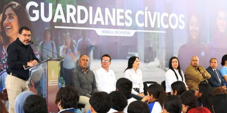 Guardianes Cívicos llega a Cobaem Morelia: SSP