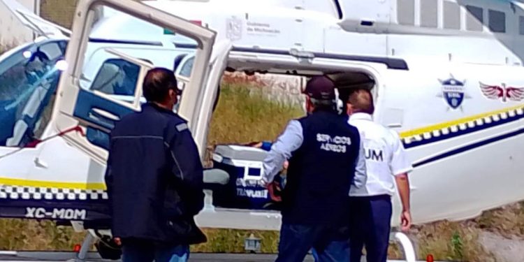 SSP realiza traslado de órgano con fines de transplante a la CDMX