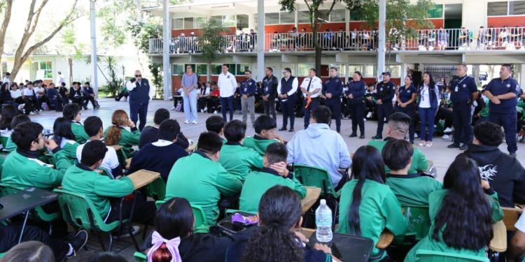 Llega Guardianes Cívicos a Conalep Morelia: SSP