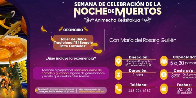 Aprende las recetas de los dulces ancestrales de la Noche de Muertos: Sectur