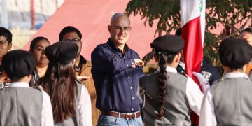 Adolfo Torres da la bienvenida a 250 nuevos ‘Guardianes del Agua’ en la Primaria Vasconcelos