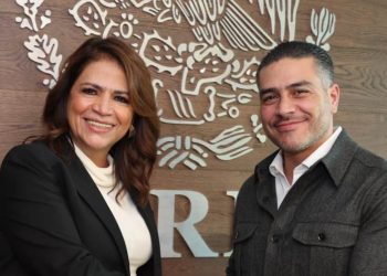 Fabiola Alanís y Omar García Harfuch fortalecen mecanismos de coordinación para el cumplimiento del Plan Michoacán
