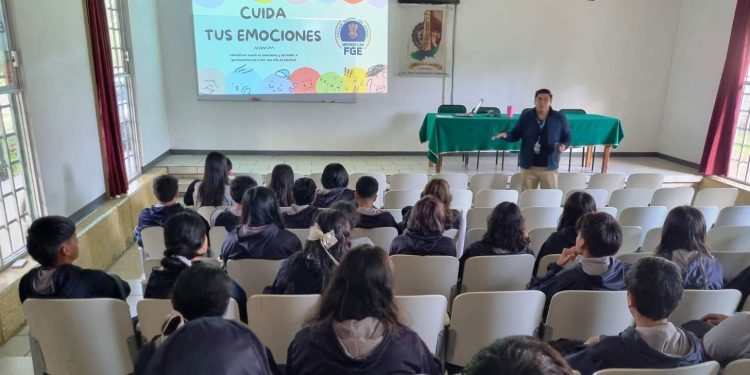 FGE fortalece acciones de prevención de la violencia y promoción de la cultura de la paz en centros educativos de Michoacán