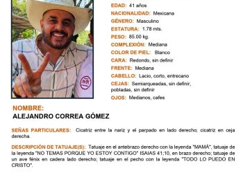 FGE realiza trabajos de investigación por la desaparición de Alejandro Correa Gómez, ex presidente municipal de Zinapécuaro