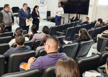 Fortalece FGE profesionalización de su personal con capacitación sobre el Sistema Integral de Justicia Penal para Adolescentes