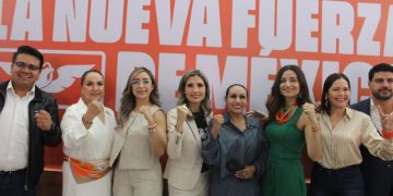 Grecia Aguilar cierra filas con diputados naranjas en Plenaria Legislativa de la Quinta Circunscripción en Colima