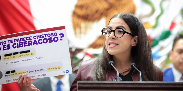 Tras aprobación de reforma, Giulianna Bugarini remarca que combatir el ciberacoso es una forma de construir paz