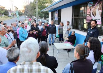 Establece Yankel Benítez ruta de atención con vecinos de Unión Ejidal Isaac Arriaga