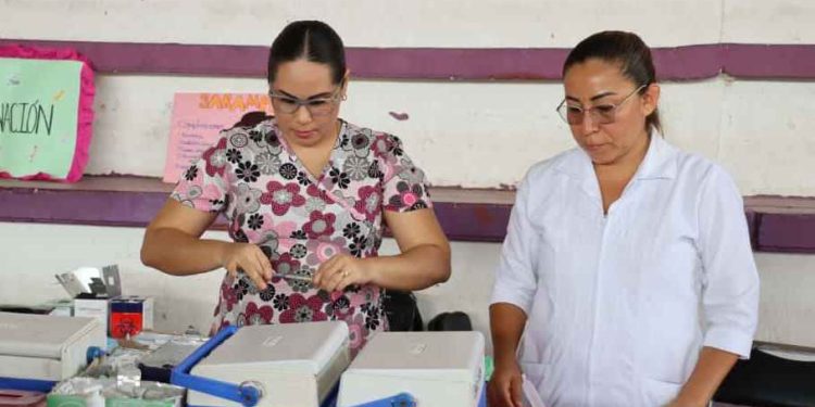 Apatzingán agradece la participación en el Macro Módulo de Vacunación