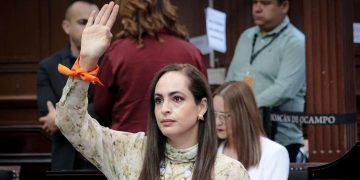 Sandra Arreola reconoce la importancia de fortalecer la estrategia de seguridad en Michoacán