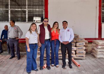 Dayana Pérez Mendoza fortalece infraestructura del CECATI 166