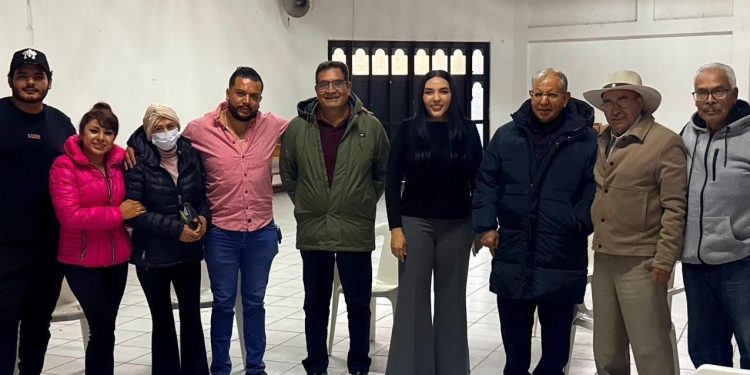 Entrega apoyo y respalda diputada Adriana Campos Huirache las Fiestas Patronales 2025 de La Planta en Jacona