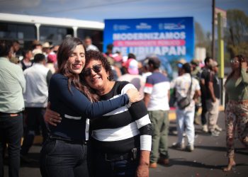 Giulianna Bugarini reconoce renovación del transporte público en Uruapan