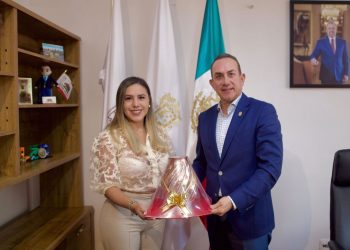 Dayana Pérez Mendoza refuerza coordinación institucional en favor de las familias migrantes de Salvador Escalante