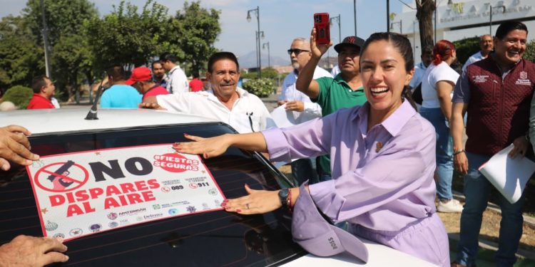 Por unas fiestas seguras: inicia en Apatzingán la campaña “No dispares al aire”