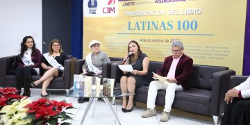 Con la presentación del libro Latinas 100, FGE reconoce la resiliencia de las mujeres