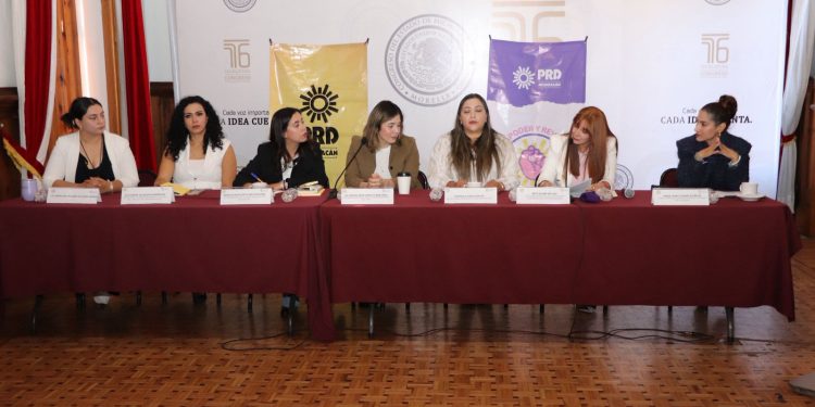 “Mujer, poder y revolución”, el conversatorio de las Juventudes Feministas del PRD Michoacán impulsa una nueva agenda de poder y cambio político