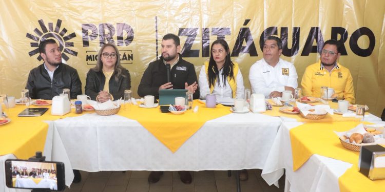 Ocampo proyecta al PRD rumbo a 2027: “Vamos a ganar la gubernatura”